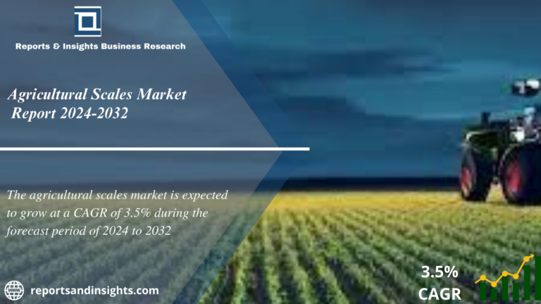 Agricultural Scales Market (2024 to 2032): Global Size, Trends, Share, Analysis and Research Report