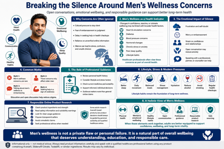 Breaking the Silence Around Men’s Wellness Concerns