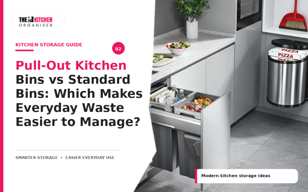 Pull-Out Kitchen Bins vs Standard Bins: Which Makes Everyday Waste Easier to Manage?