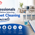 What Professionals Consider Before Selecting Carpet Cleaning Chemicals